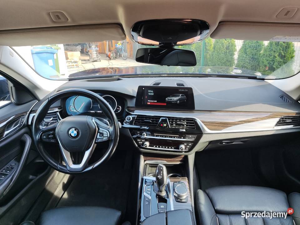 BMW 520xDrive Salon Serwis ASO Head Up Adaptive granatowy Poznań sprzedam