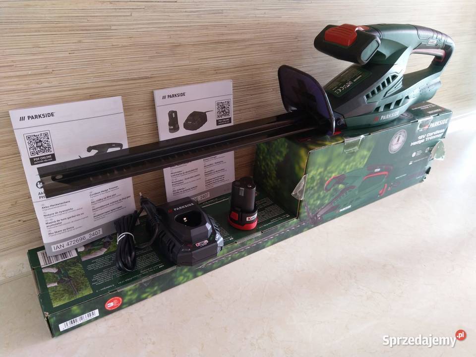 NAJTANIEJ Akumulatorowe Nożyce Do Żywopłotu 12V Zabrze