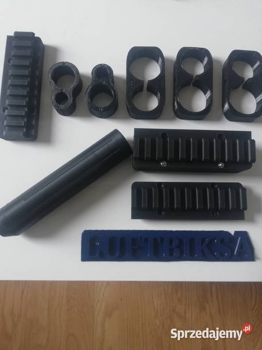 Szyna ris i inne akcesoria z drukarki 3 D do śląskie Ruda Śląska