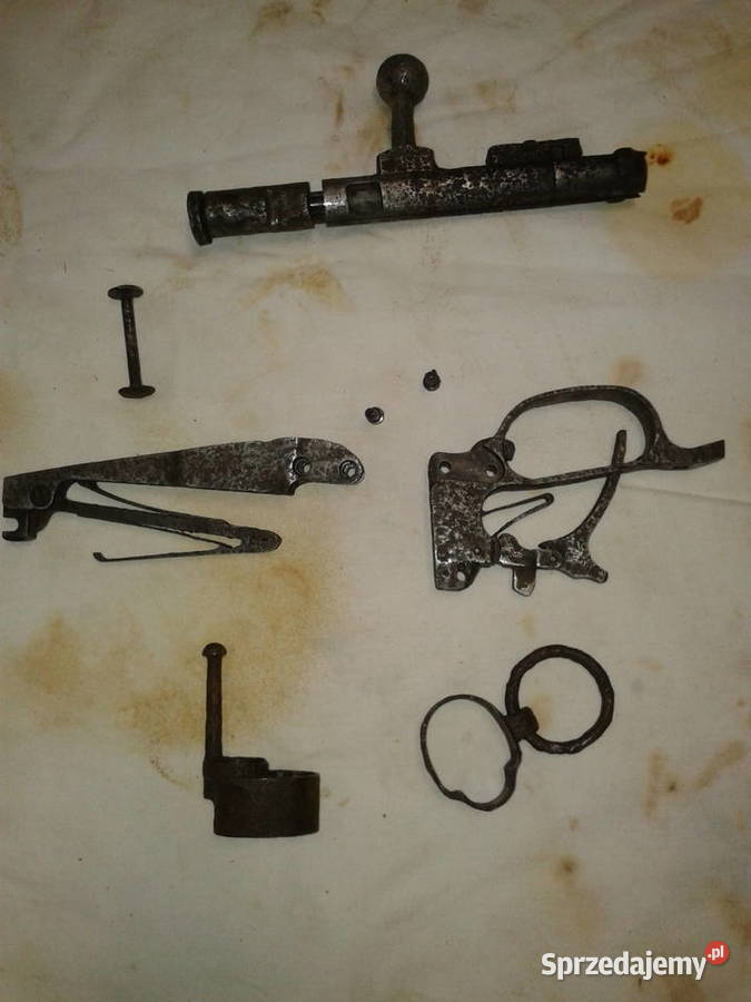 BERTIER części karabinu zdezelowanereplika