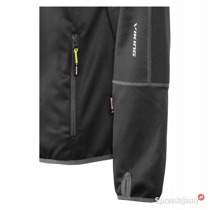 VIKING Bluza trekkingowa techniczna męska Viking czarny Tarnów