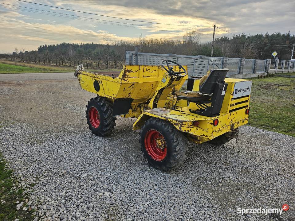 Wozidło budowlane 4x4 koleba dumper Silnik Hatz Maszyny budowlane Góra Kalwaria