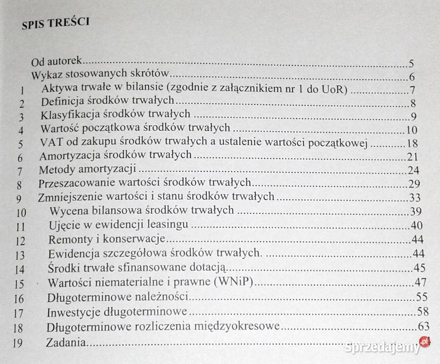 Rachunkowość aktywów trwałych Katarzyna Żuk J