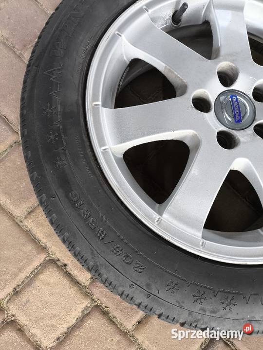 Felgi koła opony zimowe r16 20554 Volvo oe Łódź