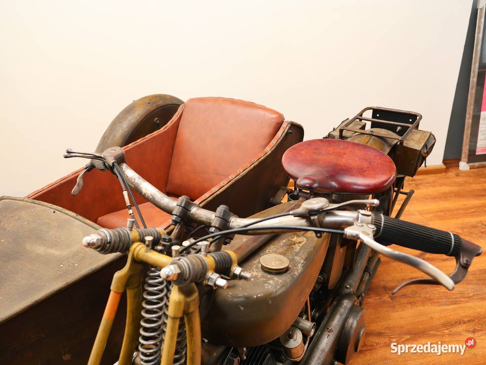 Motosacoche z koszem 1923 Pozostałe Łódź sprzedam