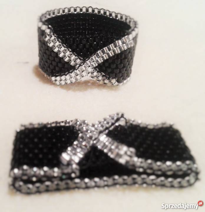 pierscionki szyte z koralików moho Katowice