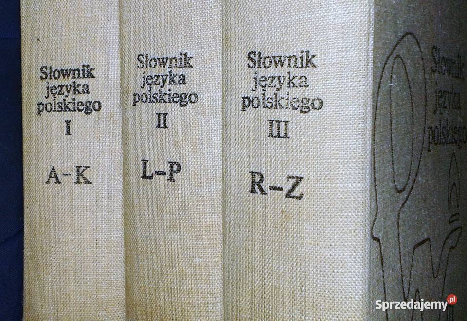 Słownik języka polskiego Tom 123 Red Mieczysałw Chełm sprzedam