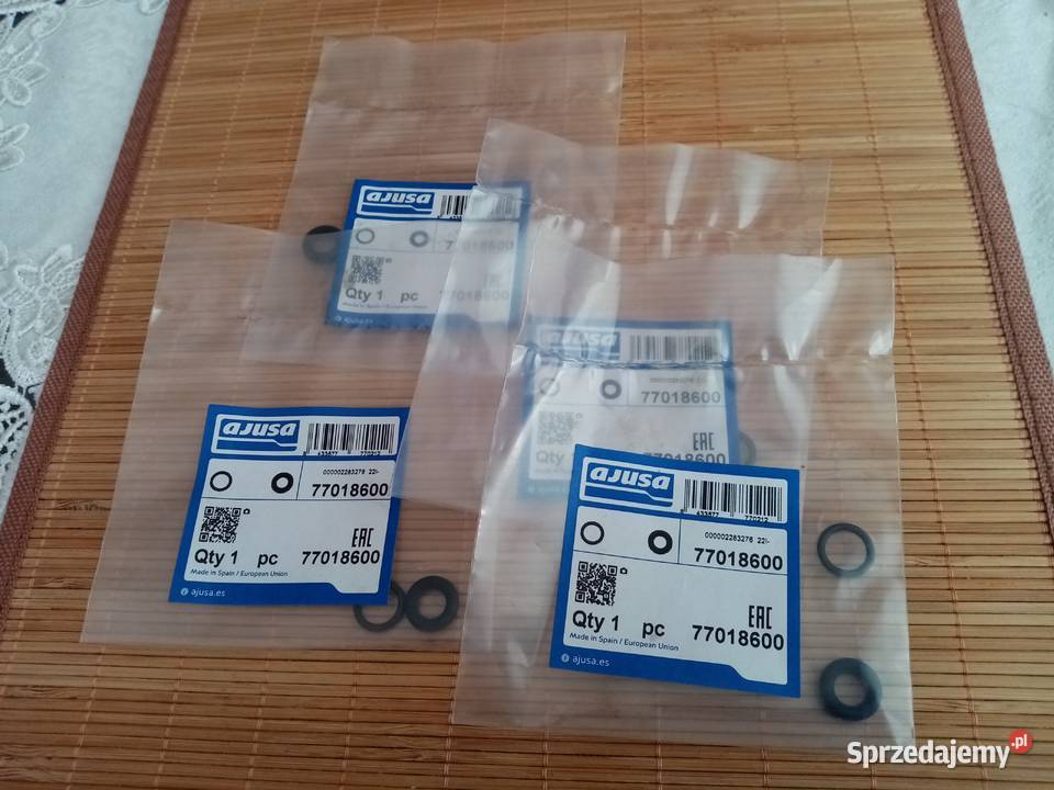 Oringi wtryskiwaczy paliwa AJUSA 77018600 Ford Łódź