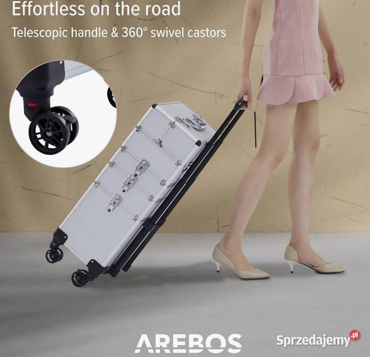 Arebos Kosmetyczka 4w1  Poręba