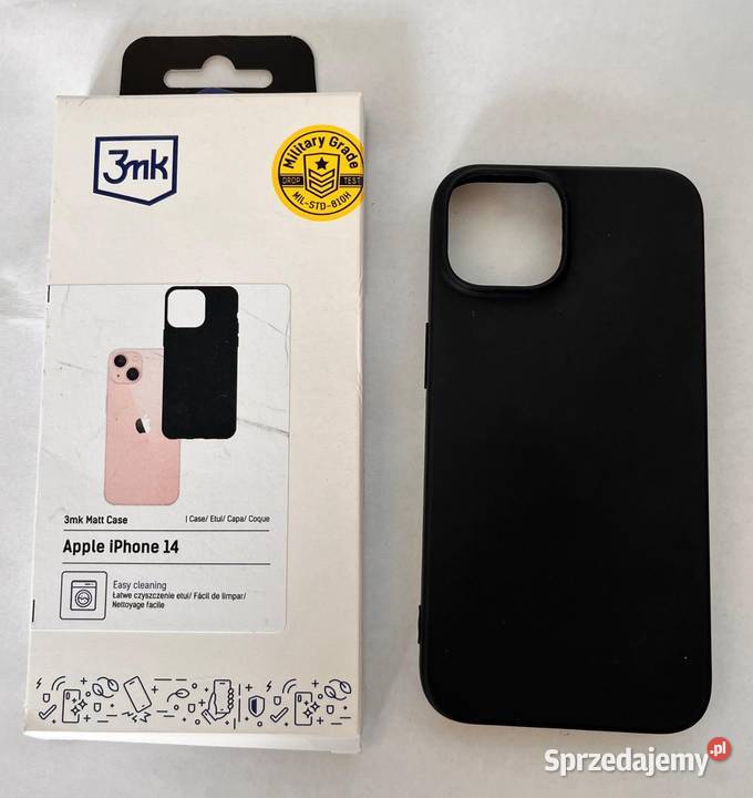 Etui 3mk Matt Case do iPhone 14 czarne nowe Warszawa