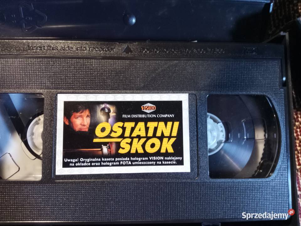 Kasety VHS Ostatni Skok Grzeszna Miłość dolnośląskie Świdnica