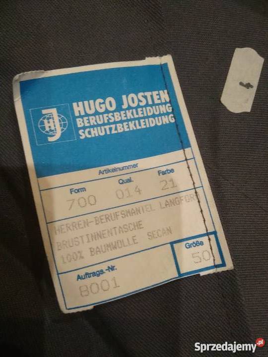 Hugo Josten fartuch roboczy spawacz 50 nowe małopolskie Libusza