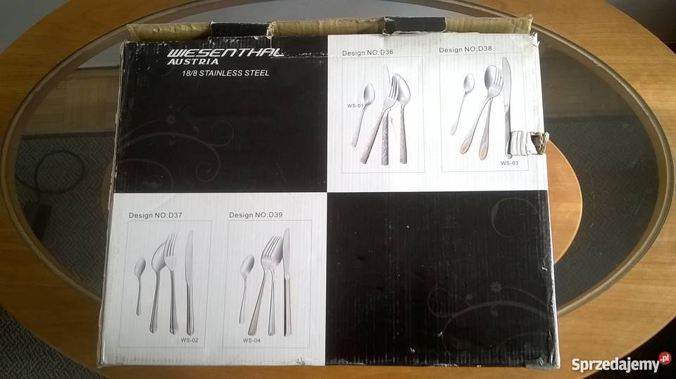 Komplet Sztućców Weisenthal Austria84 elementy inny kolor Wrocław sprzedam