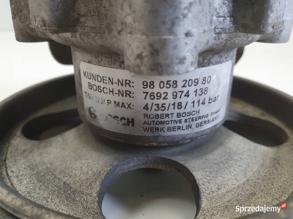 Peugeot Boxer II 20 BLUE HDI POMPA WSPOMAGANIA Rudka