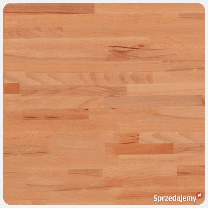 Blat do stolika 50x50x15 kwadratowy lite drewno Warszawa