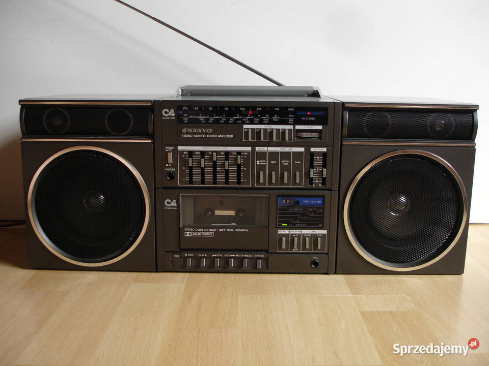 Radiomagnetofon SANYO C4 Pozostałe Zielona Góra