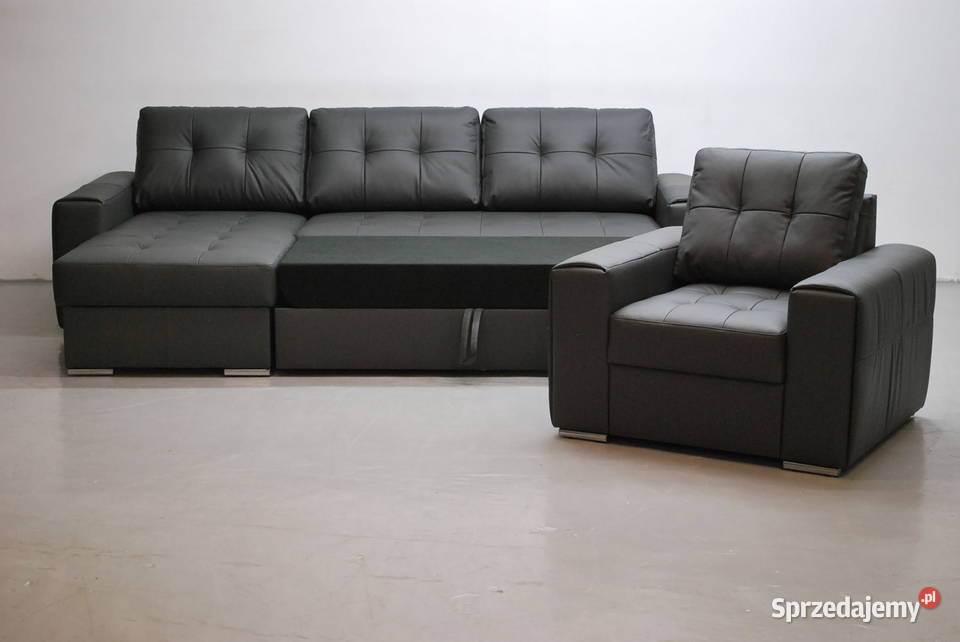 SKÓRA NATURALNa NAROŻNIK Z FSPANIAfotel 9117 wielkopolskie Poznań