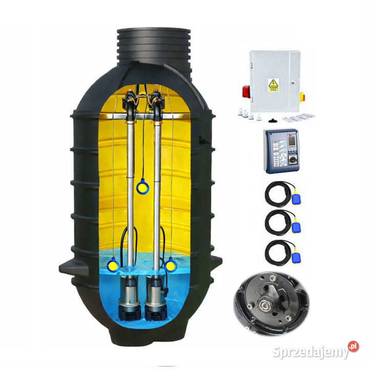 PRZEPOMPOWNIA ŚCIEKÓW DWUPOMPOWA DN1200 H2100 Wrocław
