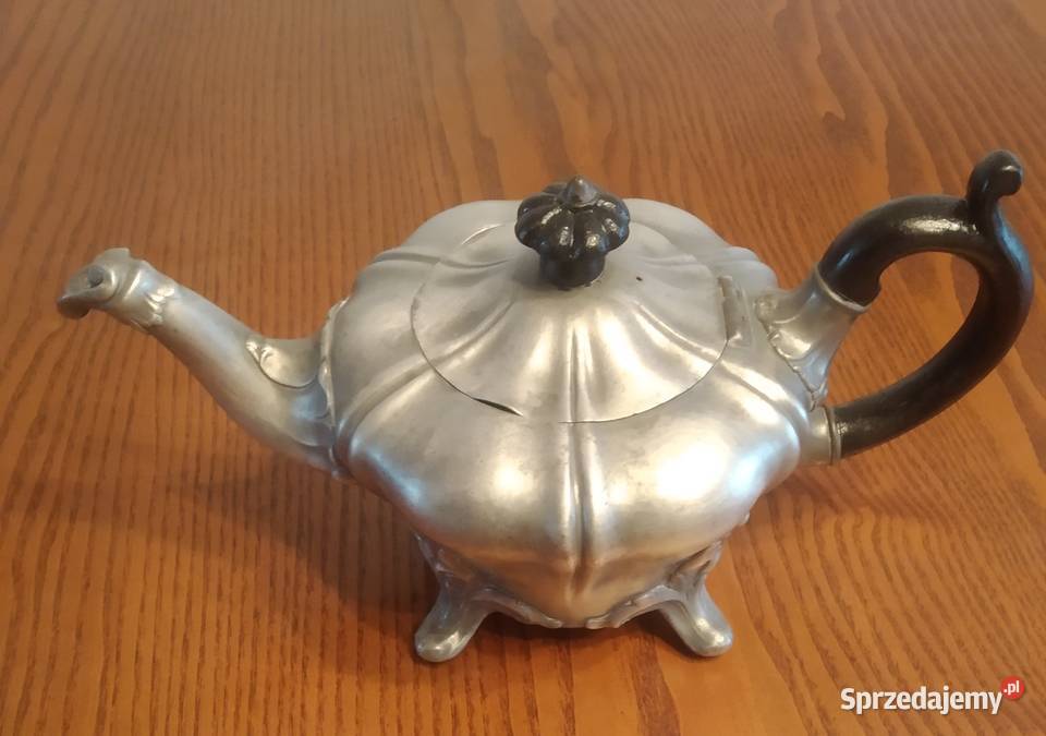 Stary czajniki Tepot Sheffield Pewter Shaw Czyżew