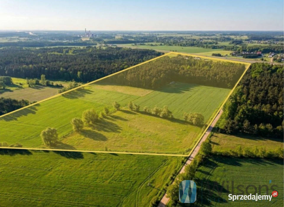 Działka Śródborze 128499 metrów