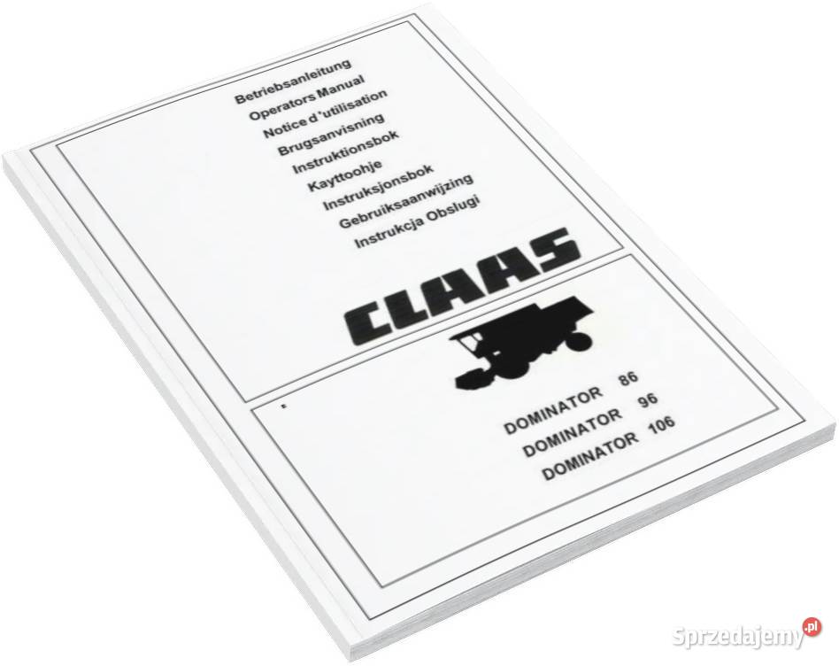 Claas ARION Instrukcja obsługi j polski katalog motoryzacja, transport Szamotuły