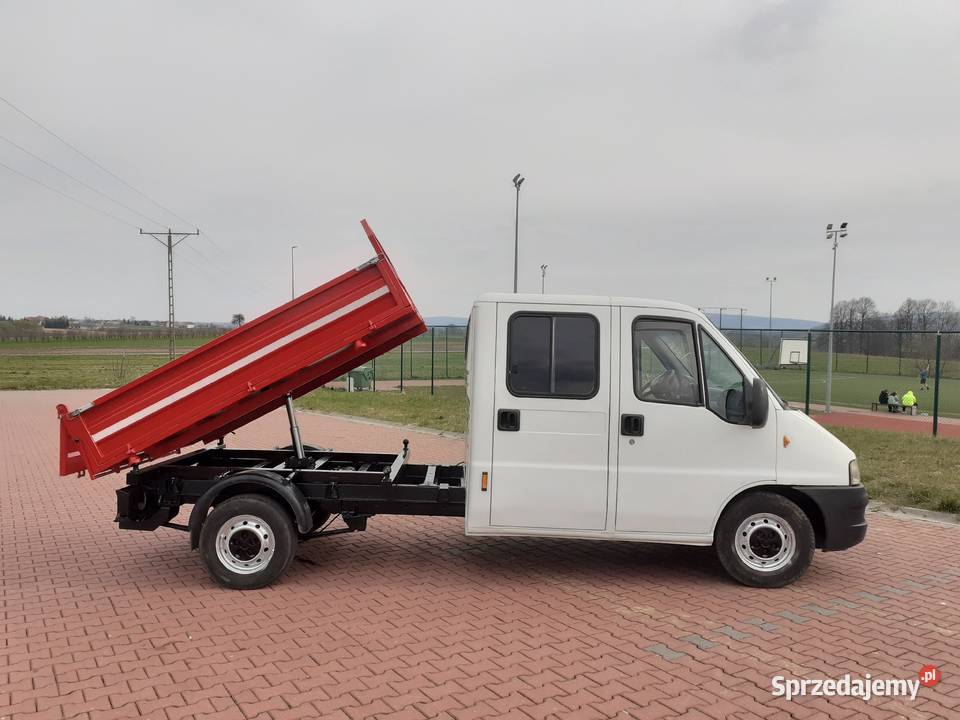 Fiat ducato doka wywrotka kiper daily master Napęd przednia oś świętokrzyskie Nieczulice-Kolonia