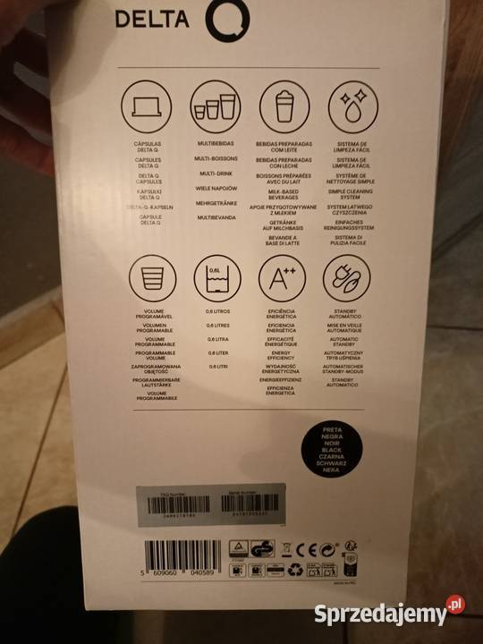 Nowy ekspres do kawy delta q mini MilkQool Włocławek sprzedam