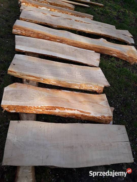 Deski brusy tarcica foszty wiśnia wiśniowe Susiec