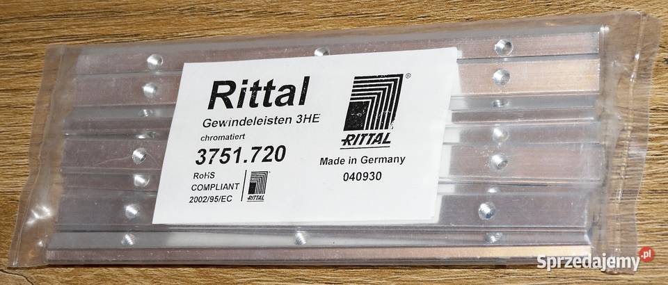 Listwy gwintowane RITTAL 3U 3751720 Części i akcesoria Gliwice