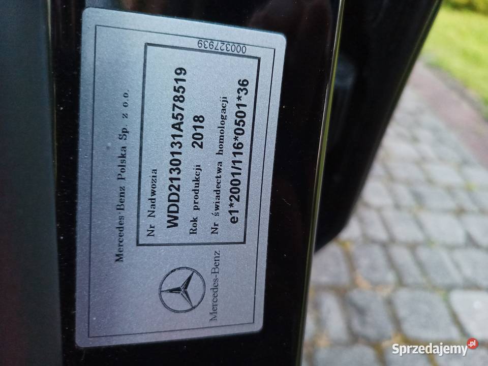 Sprzedam Mercedes Benz 200 diesel E klasa W213 kamera cofania Łódź sprzedam