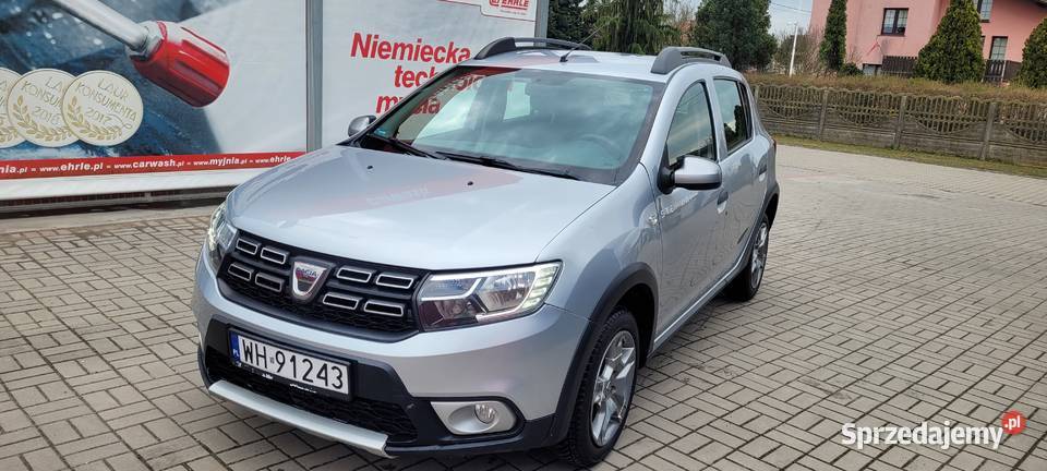 2020 OKAZJA DACIA SANDERO STEPWAY 10 BENZ kupiony w polskim salonie dolnośląskie Wrocław