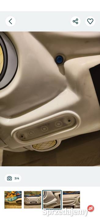 Łóżko dziecięce samochód