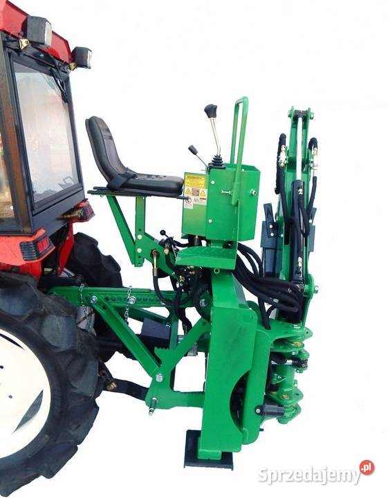 Koparka do ciągnika BHMS 225 przesuw boczny i Żurawica