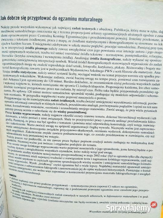 Matura na 100 różne przedmioty Warszawa