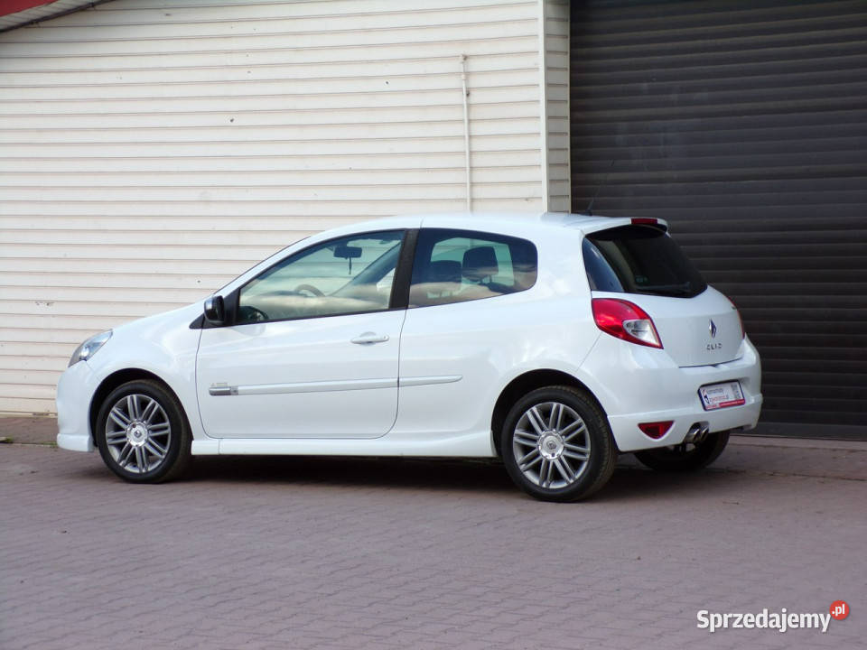 Renault Clio GT Klimatronic 16 128 2011 III biały Mikołów