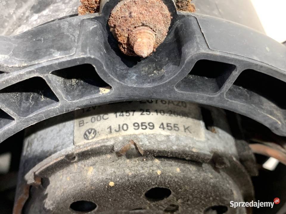 WENTYLATOR KLIMATYZACJI SEAT LEON I 1J0959455K Wentylatory chłodnic klimatyzacji