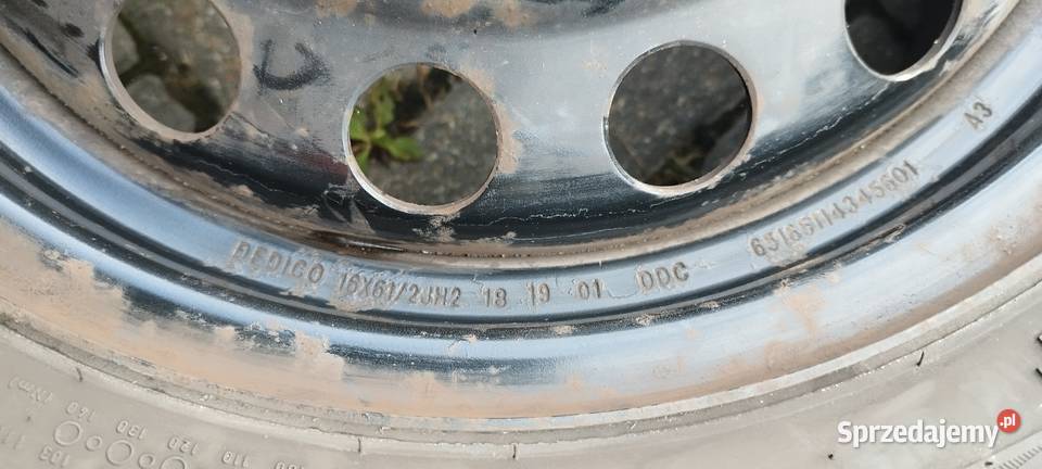 Felgi stalowe 16 z toyota corolla Średnica 16" Chełm