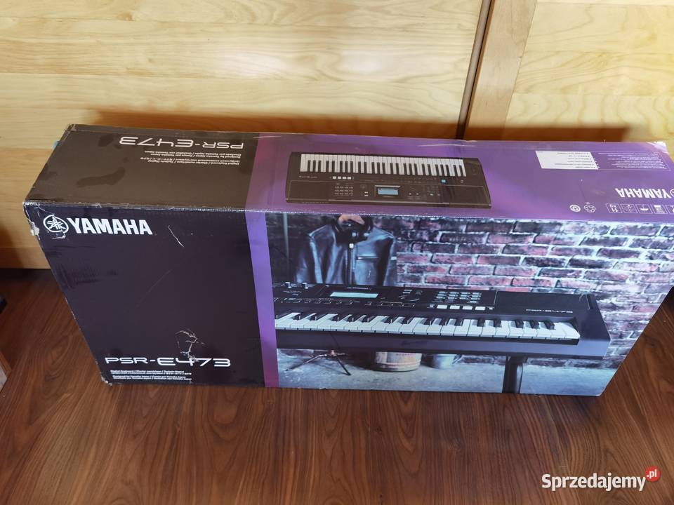 Yamaha PSRE473 Pozostałe Sosnowiec