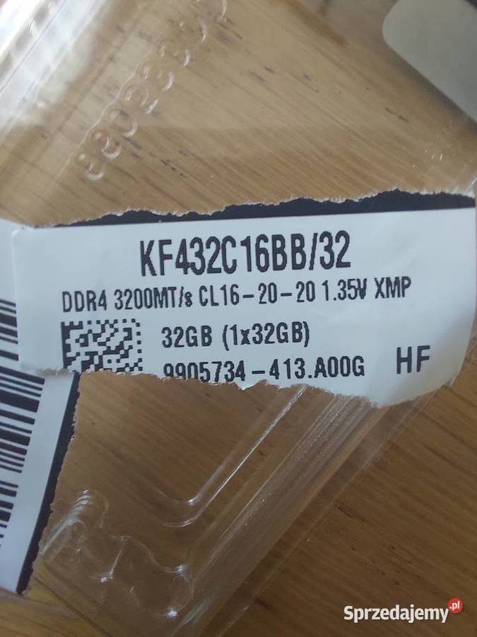 Pamieć ram ddr4 32gb 3200mts Nowy Sącz