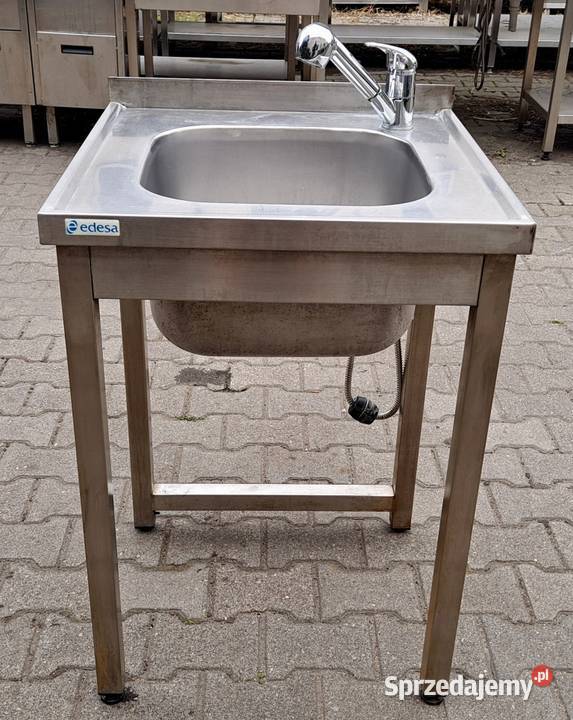 ZLEW 1 KOMOROWY Z BATERIĄ EDESA 606085 M932N wielkopolskie Nowe Skalmierzyce