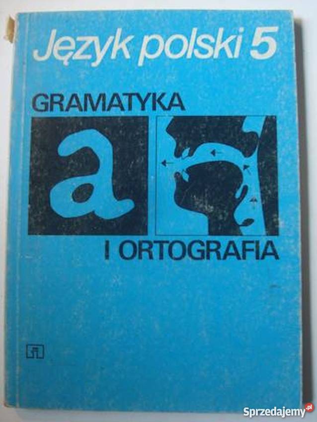 JĘZYK POLSKI 5 GRAMATYKA I ORTOGRAFIA Rok wydania 1994 kujawsko-pomorskie Grudziądz