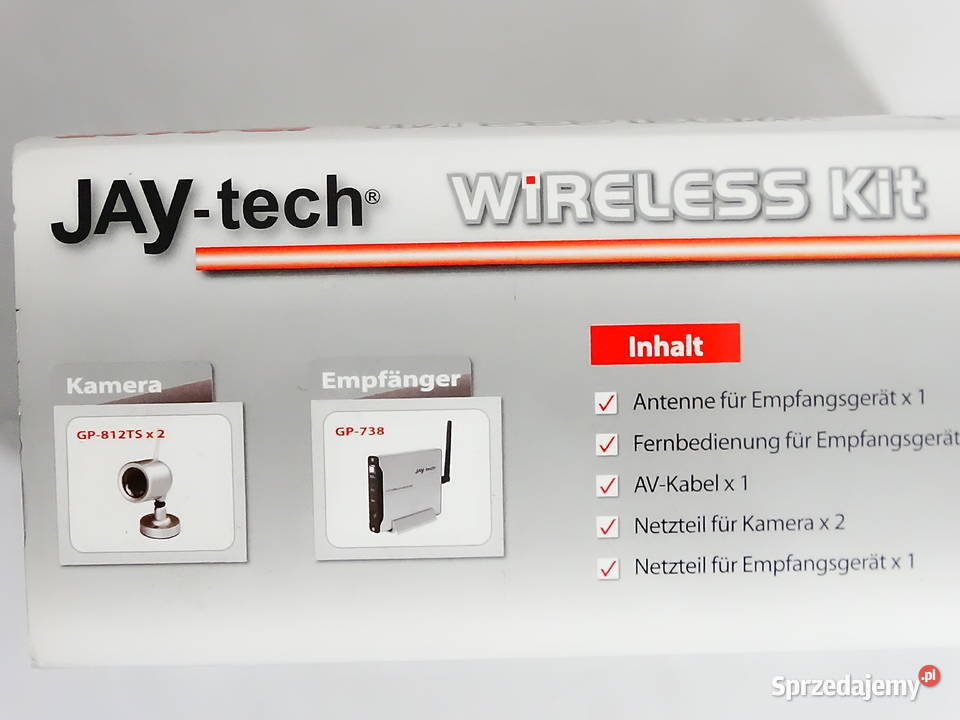 Bezprzewodowy zestaw kamer JAYtech Wireless Kit TV i Video Biłgoraj