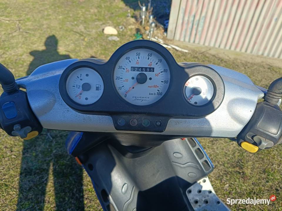 Skuter Peugeot 50 3 brak ubezpieczenia i Więcbork