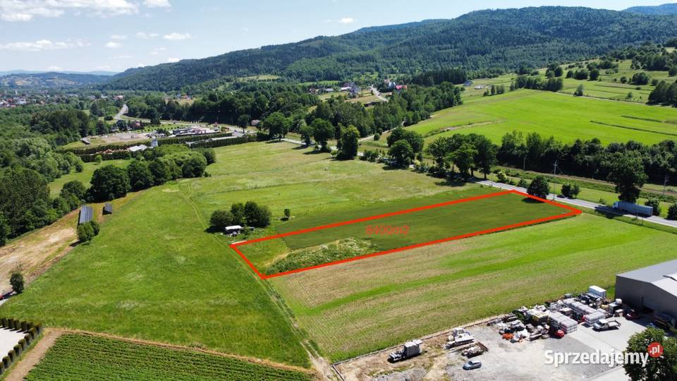 TEREN INWESTYCYJNY 6400 m DK28 JUSZCZYN sprzedam