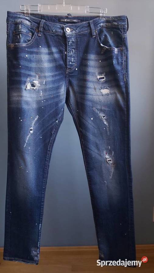Spodnie dżinsowe 7th seven męskie W38 L33 XL