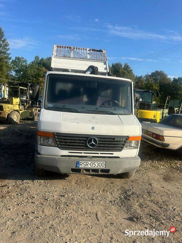 Wywrotka MERCEDES Vario HDS HIAB 055 Duo Łyżka z Tymowa