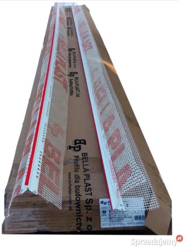 Listwa okapowa okapnikowa 25m PCV z siatką i Materiały budowlane Myślenice sprzedam