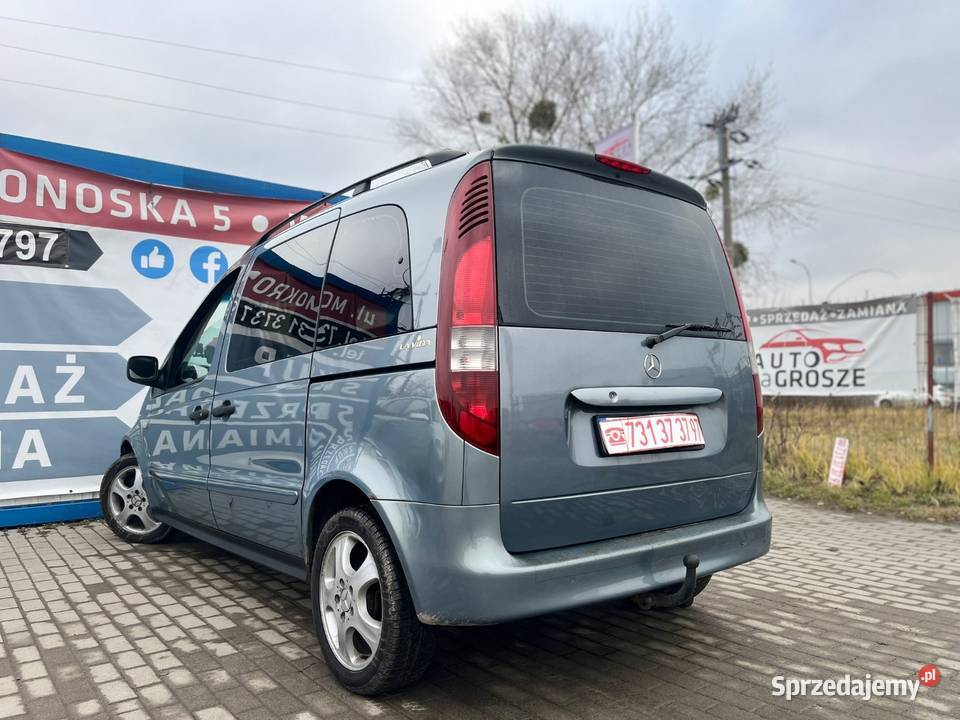 MercedesBenz Vaneo 17 Diesel 2005 HAK 5 osobowy sprzedam