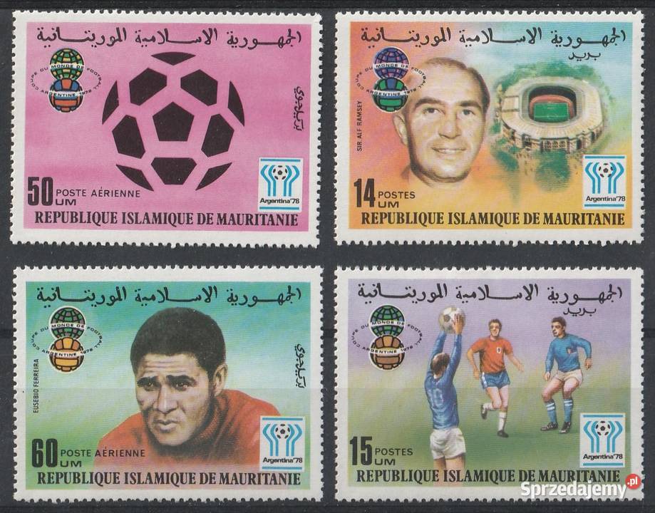 MAURETANIA MŚ ARGENTYNA MUNDIAL PIŁKA 1978 łódzkie Łódź