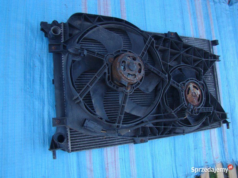 wentylator chłodnicy klimatyzacji stelaż opel osobowe Parcice